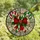 Holiday Celebrators' Jewel Tone Tiffany Stained Glass Red Green Candy Cane Holly Snowflake Mosaic Stained Glass Suncatcher - 7IVFwT9_J3
