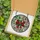 Holiday Celebrators' Jewel Tone Tiffany Stained Glass Red Green Candy Cane Holly Snowflake Mosaic Stained Glass Suncatcher - M18Tp64YdP