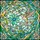 Nature Lovers' Intricate Tiffany Stained Glass Hummingbird Flower Mosaic Jewel Tones Teal Green Pink Blue Stained Glass Suncatcher - 7