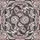 Fantasy Art Lovers' Stained Glass Two-Headed Serpent Dark Grey Pink White Tiffany Mosaic Design Stained Glass Suncatcher - 7