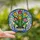Art Lovers' Vibrant Tiffany Stained Glass Tulip Bouquet Jewel-Toned Intricate Floral Mosaic Stained Glass Suncatcher - 3GmCeU1-Sg