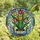 Art Lovers' Vibrant Tiffany Stained Glass Tulip Bouquet Jewel-Toned Intricate Floral Mosaic Stained Glass Suncatcher - SS2sufljnR
