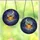 Halloween Enthusiasts' Tiffany Style Stained Glass Jack-o'-Lantern Bat Wing Mosaic Orange Green Pattern Stained Glass Suncatcher - 3