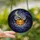 Halloween Enthusiasts' Tiffany Style Stained Glass Jack-o'-Lantern Bat Wing Mosaic Orange Green Pattern Stained Glass Suncatcher - 2