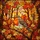 Nature Lovers' Vibrant Edge-to-Edge Stained Glass Robin Bird Autumnal Forest Mosaic Orange Amber Jewel Tones Stained Glass Suncatcher - 7