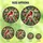 Art Lovers' Tiffany Stained Glass Cardinal Bird Jewel Tone Mosaic with Ruby Red, Emerald Green & Cream Patterns Stained Glass Suncatcher - 6