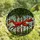 Wildlife Art Enthusiasts' Fiery Red Orange Tiffany Stained Glass Leaping Fox Geometric Forest Mosaic Stained Glass Suncatcher - 4