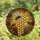 Nature Lovers' Tiffany Style Stained Glass Honey Bee Honeycomb Golden Yellow Amber Floral Meadow Mosaic Design Stained Glass Suncatcher - 4