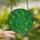 Nature Lovers' Intricate Jewel-Toned Stained Glass Leaves Organic Swirl Mosaic Stained Glass Suncatcher - YkrJIkE2oi