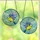 Nature Lovers' Vibrant Yellow Blue Tit Tiffany Stained Glass Mosaic, Sky Blue Royal Blue Abstract Jewel Tones Stained Glass Suncatcher - 3
