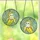 Whimsical Art Lovers' Stained Glass Chubby Cat Banana Tiffany Style Blue Yellow Green Mosaic Stained Glass Suncatcher - 3