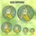 Whimsical Art Lovers' Stained Glass Chubby Cat Banana Tiffany Style Blue Yellow Green Mosaic Stained Glass Suncatcher - 6