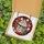 Holiday Enthusiasts' Intricate Stained Glass Hot Cocoa Marshmallow Reindeer Christmas Tree Mosaic Pattern Stained Glass Suncatcher - 5