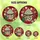 Holiday Enthusiasts' Intricate Stained Glass Hot Cocoa Marshmallow Reindeer Christmas Tree Mosaic Pattern Stained Glass Suncatcher - 6