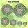 Art Enthusiasts' Intricate Stained Glass Cherry Blossom Pink Green Pastel Blue Floral Mosaic Stained Glass Suncatcher - 6