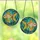 Aquatic Art Lovers' Glowing Tiffany Stained Glass Goldfish White Yellow Red-Orange Fins Underwater Mosaic Stained Glass Suncatcher - 3