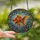 Art Lovers' Radiant Goldfish Stained Glass Tiffany Jewel Tone Aquatic Design Stained Glass Suncatcher - 2