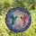 Women's Vibrant Tiffany Stained Glass Hummingbird Floral Lavender Mosaic Stained Glass Suncatcher - 4