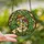 Art Lovers' Tiffany Stained Glass Enchanted Woodland Mushroom Hand Jewel Tones Art Stained Glass Suncatcher - 2
