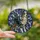 Australian Shepherd Lovers' Tiffany Style Stained Glass Blue Merle Aussie Dog Geometric Mosaic Jewel Tones Stained Glass Suncatcher - O5D7-4M0JA