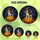 Halloween Dog Lovers' Tiffany Stained Glass Beagle Witch Puppy Pumpkin Autumn Leaves Starry Mosaic Stained Glass Suncatcher - 6