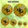 Nature Lovers' Tiffany Stained Glass Bumblebee Honeycomb Golden Amber Iridescent Blue Mosaic Stained Glass Suncatcher - 6