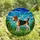 Dog Owners' Intricate Stained Glass Beagle Dog Mosaic, Vibrant Tiffany Style Jewel Tones & Nature Art Stained Glass Suncatcher - 4