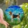 Dog Owners' Intricate Stained Glass Beagle Dog Mosaic, Vibrant Tiffany Style Jewel Tones & Nature Art Stained Glass Suncatcher - 1