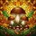 Mushroom Enthusiasts Jewel Tone Stained Glass Bolete Forest Autumn Mosaic Pattern Stained Glass Suncatcher - 7