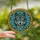 Wolf Lovers' Tiffany Stained Glass Wolf Head Geometric Glowing Eyes Mosaic Stained Glass Suncatcher - 2