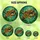 Nature Lovers' Tiffany Stained Glass Python Jungle Emerald Green Amber Jewel Tone Artwork Stained Glass Suncatcher - 6