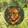 Dog Lovers' Intricate Stained Glass Bulldog Pug Head Geometric Mosaic Jewel Tones Art Pattern Stained Glass Suncatcher - 4