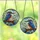 Nature Lovers' Tiffany Stained Glass Kingfisher Art, Royal Blue Orange Emerald Jewel Tone Mosaic Stained Glass Suncatcher - 3