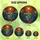 Celestial Art Lovers' Tiffany Style Stained Glass Sun & Planets Cosmic Nebula Jewel Tone Design Stained Glass Suncatcher - 5
