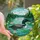 Nature Lovers' Glowing Tiffany Stained Glass Loons with Chicks Mosaic Emerald Green Teal Pink Lake Scene Water Lilies Stained Glass Suncatcher - 1