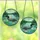 Nature Lovers' Glowing Tiffany Stained Glass Loons with Chicks Mosaic Emerald Green Teal Pink Lake Scene Water Lilies Stained Glass Suncatcher - 3
