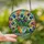 Floral Art Fans' Tiffany Style Stained Glass Tulip Bouquet Mosaic Vibrant Jewel Tones Stained Glass Suncatcher - 2uaMx-pXVa
