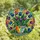 Floral Art Fans' Tiffany Style Stained Glass Tulip Bouquet Mosaic Vibrant Jewel Tones Stained Glass Suncatcher - GbdTq5s75b