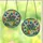 Floral Art Fans' Tiffany Style Stained Glass Tulip Bouquet Mosaic Vibrant Jewel Tones Stained Glass Suncatcher - WBbs4vq-b8
