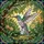 Nature Lovers' Tiffany Style Stained Glass Hummingbird Iridescent Jewel Tone Garden Mosaic Stained Glass Suncatcher - 7