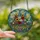Art Lovers' Intricate Tiffany Stained Glass Floral Mosaic Jewel Tone Patterns Stained Glass Suncatcher - 2