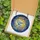 Dreamy Art Lovers' Tiffany Stained Glass Baby Elephant Crescent Moon Cosmic Galaxy Mosaic Stained Glass Suncatcher - 4RQ5qxgmCn