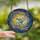 Dreamy Art Lovers' Tiffany Stained Glass Baby Elephant Crescent Moon Cosmic Galaxy Mosaic Stained Glass Suncatcher - BsTLSeKgcI
