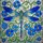 Nature Lovers' Majestic Dragonfly Tiffany Style Stained Glass Vibrant Jewel Tones Mosaic Stained Glass Suncatcher - 7