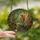 Fantasy Art Lovers' Ethereal Stained Glass Fairy Forest Emerald Golden Amber Terracotta Mosaic Art Stained Glass Suncatcher - LOxK6-hSRk