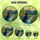 Dog Lovers' Tiffany Stained Glass Black Dog Sunflowers Mountain River Mosaic Design Stained Glass Suncatcher - 6