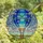 Whimsical Dreamers' Tiffany Stained Glass Hot Air Balloon Forget-Me-Not Jewel Tone Mosaic Stained Glass Suncatcher - 4