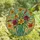 Art Lovers' Tiffany Stained Glass Vibrant Lily Bouquet Jewel Tone Swirling Floral Mosaic Pattern Stained Glass Suncatcher - 4
