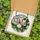 Nature Lovers' Elegant Tiffany Stained Glass Magnolia Bloom Blush Pink Magenta Emerald Green Clear Glass Mosaic Stained Glass Suncatcher - 5