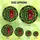Vibrant Art Lovers' Glowing Stained Glass Watermelon Mosaic Jewel Tones Stained Glass Suncatcher - 6